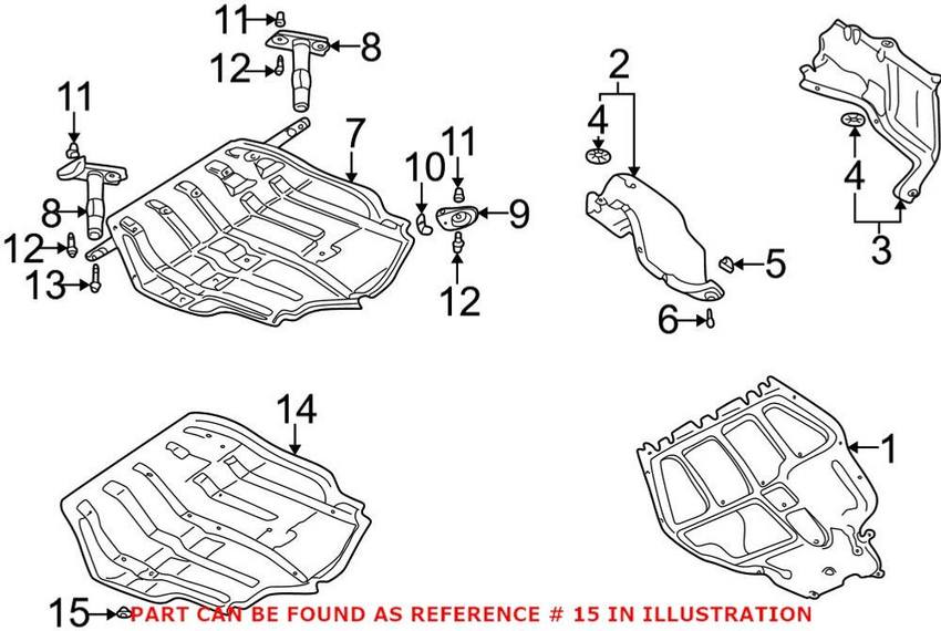 Skid Plate Clip